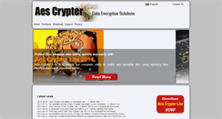 Desktop Screenshot of aescrypter.com